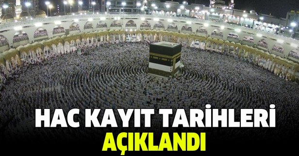 2020 Hac kuraları ne zaman çekilecek?