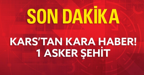 Kars'ta Askere Mayınlı Saldırı! 1 Şehit, 1 Yaralı