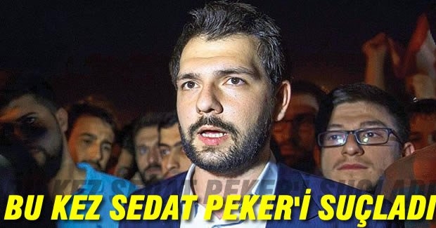 Boynukalın Bu kez Sedat Peker’i suçladı