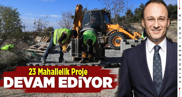 Pamukkale’de Yollar Bir Bir Yenileniyor