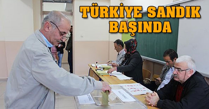 Türkiye sandık başında