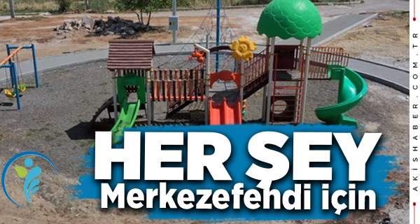 Merkezefendi'nin Dört Bir Yanı Parklarla Güzelleşiyor