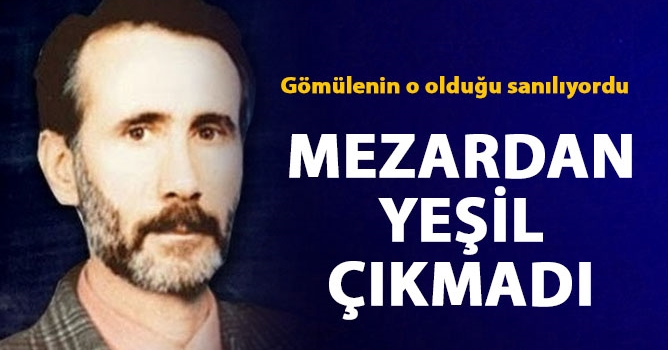 Mezar'dan Yeşil çıkmadı