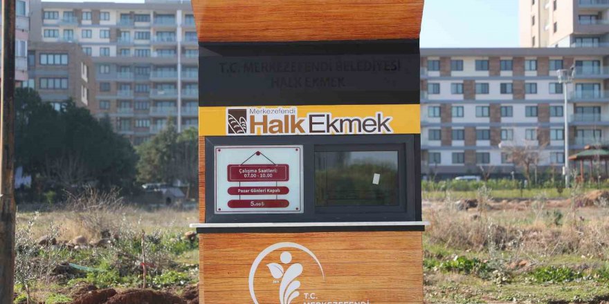 Merkezefendi Halk Ekmek’in 22. büfesi hizmette açıldı