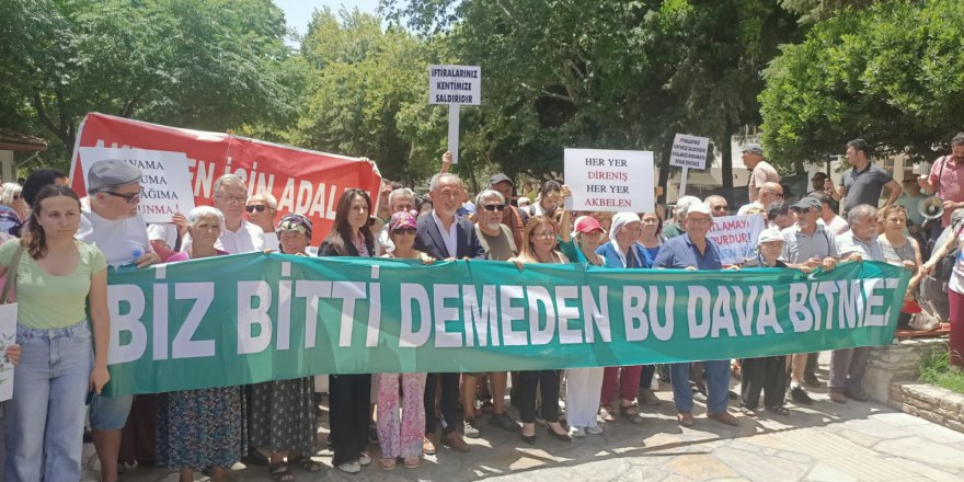 Karaca,Akbelen Davası İçin Muğla'da