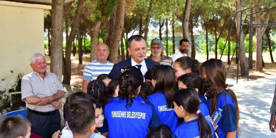 Yuntdağı’nda yaz spor okulu coşkusu başladı