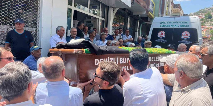 Denizlili iş adamı Yasin Tokat son yolculuğuna uğurlandı