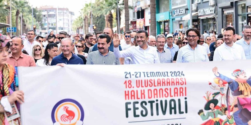 18. Uluslararası Halk Dansları Festivali coşkusu başladı