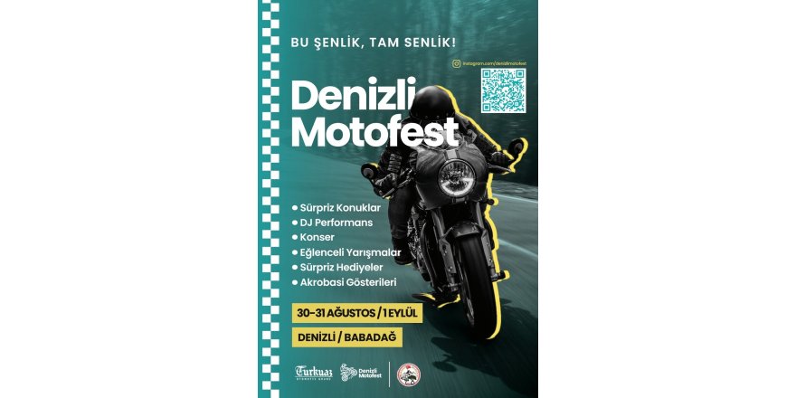 Motosiklet tutkunları Babadağ’da buluşuyor