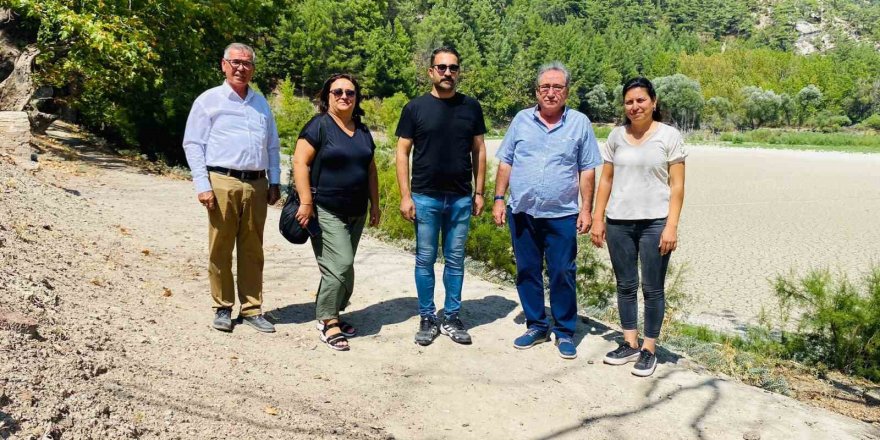 Kolak Gölünde incelemele yapıldı