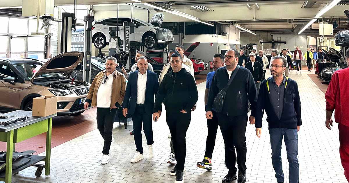 DTO HEYETİ, ALMANYA’DA OTOMOTİV FUARINDA