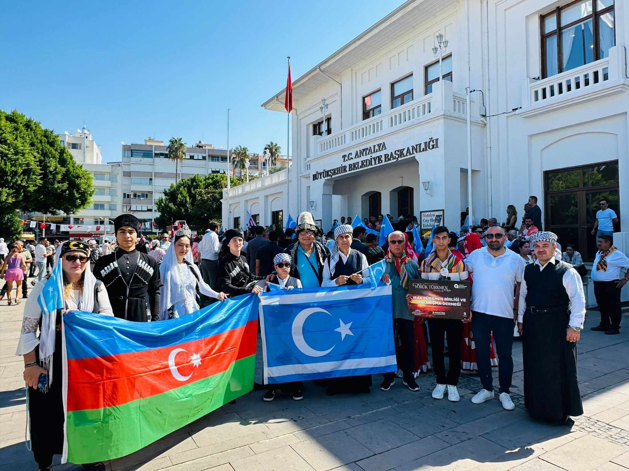 Irak Türkleri, 3. Uluslararası Antalya Yörük Türkmen Festivali katıldı