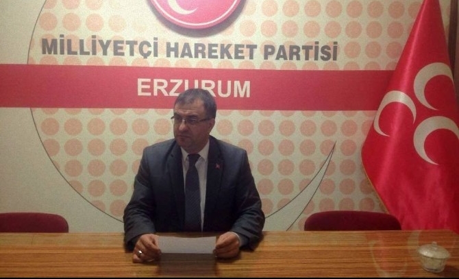 MHP Erzurum İl Başkanı istifa etti!