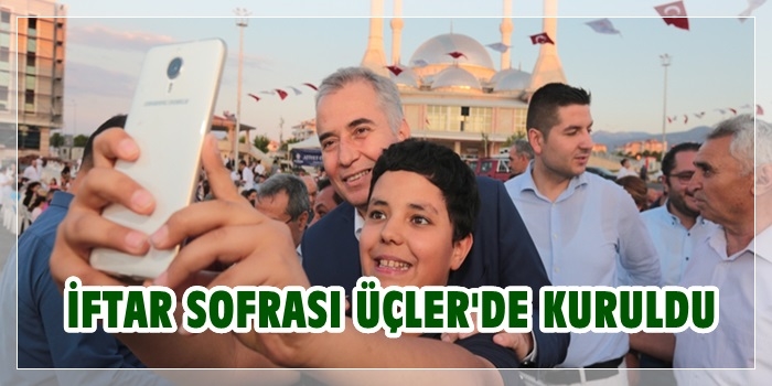 Üçler’de 3 Bin Kişiyle İftar Bereketi